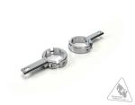 Support Phare Denali tubes de fourche &Oslash;39-49mm chrome