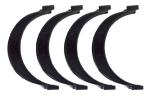 Support Phare R-tech Cales plaque demi - lune noir
