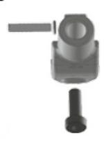 Support R&eacute;troviseur Magura noir ma&icirc;tre - cylindre type HC1