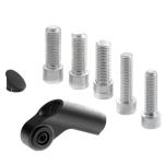 Support Rétroviseur Rizoma adaptateur rétroviseur BS887B