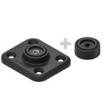 Support Smartphone Quad Lock QLP-360-F4H rectangle plat (4 trous)