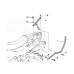 Support Top Case Givi Suzuki GSF 600 Bandit / GSF 1200 | 96 à 1999