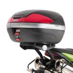 Support Top Case Givi Triumph Street Triple | 2007 à 2012