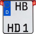 Support de plaque Heinz Bikes arri&egrave;re 2 en 1 Slip - Inn