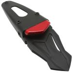 Support de plaque Replay IMMATRICULATION FEU 50 A BOITE - MOTO WING ROUGE LEDS L 347mm - H 60mm 98mm HOMOLOGUE CE