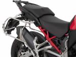 Support valises Hepco & Becker Cutout - Acier inoxydable/argent