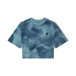 T-Shirt manches courtes Fox AOP OVERSIZED CROP TECH - FEMME