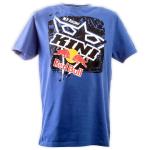 T-Shirt manches courtes Kini Red Bull SQUARE TEE TRUE BLUE