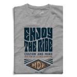 T-Shirt manches courtes Le Gallodrome ENJOY THE RIDE CUSTOM AND MORE