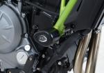 Tampons de protection AERO noir R&G Ninja 650 / Z650 (17-19)