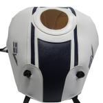 Tapis de r&eacute;servoir Bagster BLANC/BANDE BLEU FONC&Eacute;