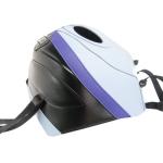 Tapis de r&eacute;servoir Bagster Bleu Argent/Noir/Bande Violette