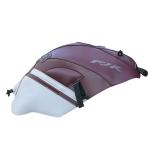 Tapis de réservoir Bagster Bordeaux Foncé/Gris Clair