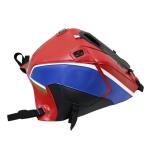 Tapis de r&eacute;servoir Bagster NOIR MAT GRAINE/ROUGE/BLANC/GITANE/OR