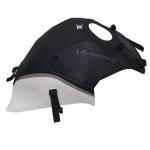 Tapis de r&eacute;servoir Bagster NOIR MAT GRAIN&Eacute;/D&Eacute;CO DAIM/BLANC