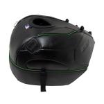 Tapis de r&eacute;servoir Bagster NOIR/D&Eacute;CO ESPACE/LISERET VERT NACR&Eacute;