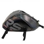 Tapis de r&eacute;servoir Bagster NOIR/D&Eacute;CO ORAGE/LISERET ROUGE