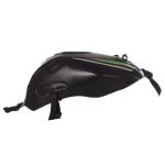 Tapis de r&eacute;servoir Bagster NOIR/D&Eacute;CO VERT/BORDE NOIR/ARGENT