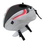 Tapis de r&eacute;servoir Bagster Noir mat graine/Gris/Deco persico/Anthracite