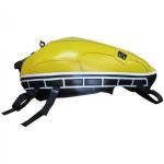 Tapis de réservoir Bagster SURF JAUNE/NOIR/BLANC