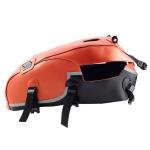 Tapis de r&eacute;servoir Bagster Vermillon Nacr&eacute;/Noir/Liser&eacute; Gris Clair