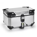 Top case Givi TREKKER OUTBACK EVO SMART 58 Litres (SANS BARILLET) - Anodisé