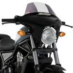 Tête de fourche Puig BATWING SML touring (noir brillant)