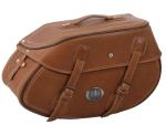 Valise Hepco & Becker Buffalo gauche pour support tubulaires - brun sable