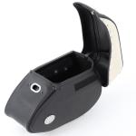 Valise Hepco & Becker Ivory droite pour support de tubulaire - noir/ivoire