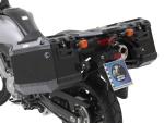 Valise Hepco & Becker Xplorer avec support Cutout - noir/inox