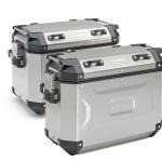 Valise Kappa K-FORCE 37/48 Litres ALU par paire