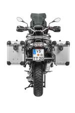 Valise Touratech ZEGA Evo X Avec d&eacute;port 45/45 - Support gris inclus - Anodis&eacute; gris