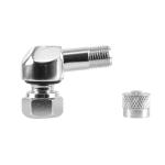 Valve P2R PNEU TUBELESS COUDEE TV25AL ALU ARGENT DIAM 8,3 mm