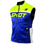 Veste enduro Shot BODYWARMER LITE 2.0 - NAVY NEON YELLOW 2022