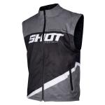 Veste enduro Shot BODYWARMER LITE - GREY BLACK 2020