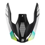 Visière TT Shot FURIOUS MIRAGE BLUE NEON YELLOW PEARLY