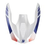 Visière TT Shot FURIOUS MIRAGE BLUE RED PEARLY