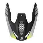 Visière TT Shot FURIOUS MIRAGE GREY NEON YELLOW MATT