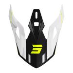 Visière TT Shot PULSE ENFANT LINES BLACK NEON YELLOW GLOSSY