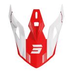 Visière TT Shot PULSE ENFANT LINES RED GLOSSY