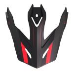 Visière TT Shot TREK RALLY BLACK RED MATT