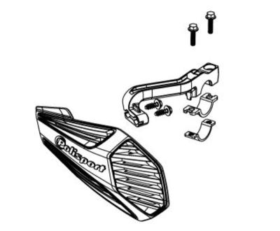 Adaptateur Prot&egrave;ge-main Polisport Kit de montage MX Air/MX Force