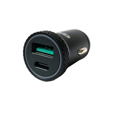 Adaptateur allume cigare Tecno globe USB ET USB-C