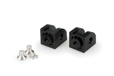 Adaptateur repose pied Puig Adaptateur r&eacute;glable pilote Noire