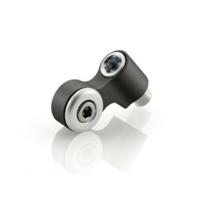Adaptateur rétroviseur "LIMIT NAKED" Rizoma, fixation guidon
