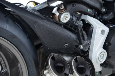 Adh&eacute;sifs anti-frottement repose-pieds passager R&G XDiavel / S