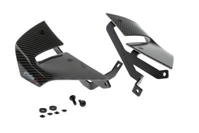 Ailerons frontaux Puig D12 Apparence carbone