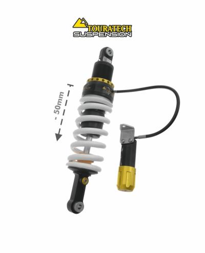 Amortisseur Touratech Level 2 (-50 mm) - Blanc