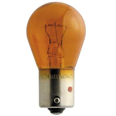 Ampoule Philips STOPS ET CLIGNOTANTS PY21W AMBRE 12V 21W BAU15S