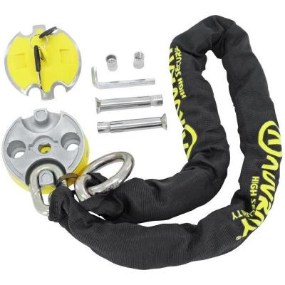 Antivol Auvray CHAINE MOTO XTREM PROTECT LASSO DIAMETRE 13.5 LONGUEUR 120 AVEC POINT D'ANCRAGE